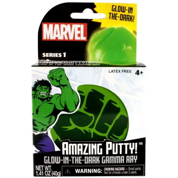 Marvel Amazing Putty! Glow-in-the-Dark Gamma Ray Putty