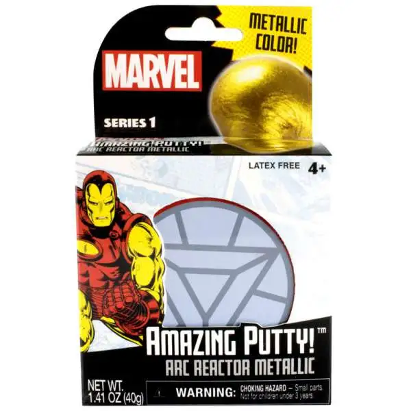 Marvel Amazing Putty! Arc Reactor Metallic Putty