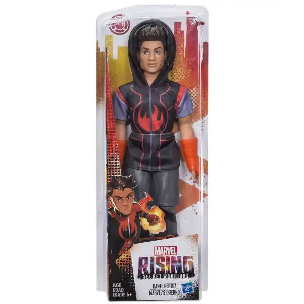 Marvel Rising Dante Pertuz Inferno Training Outfit Dress Up Toy