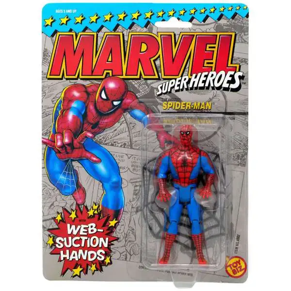 Marvel Super Heroes Spider-Man Action Figure [Web-Suction Hands]
