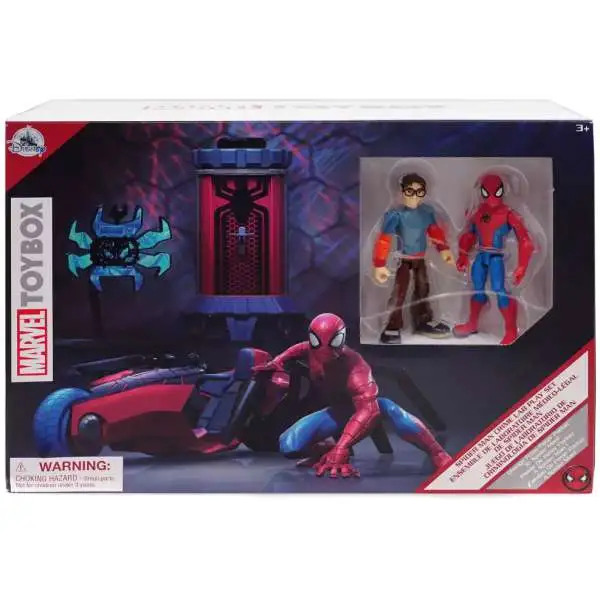 Disney Marvel Toybox Spider-Man Crime Lab Exclusive 4.75-Inch Playset