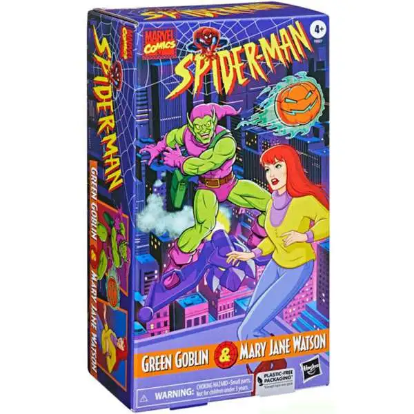 Marvel Legends Green Goblin & Mary Jane Watson Exclusive Action Figure 2-Pack