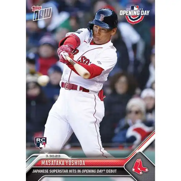 MLB Boston Red Sox 2023 NOW Baseball Masataka Yoshida Exclusive #5 [Rookie, Opening Day]