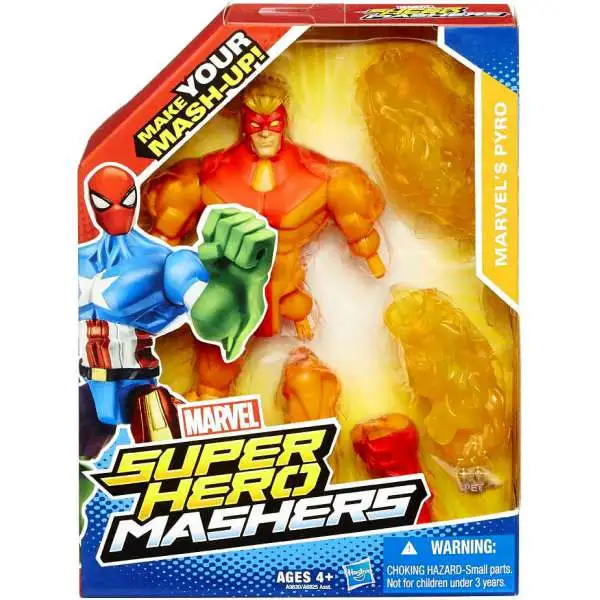 Marvel Super Hero Mashers Pyro Action Figure