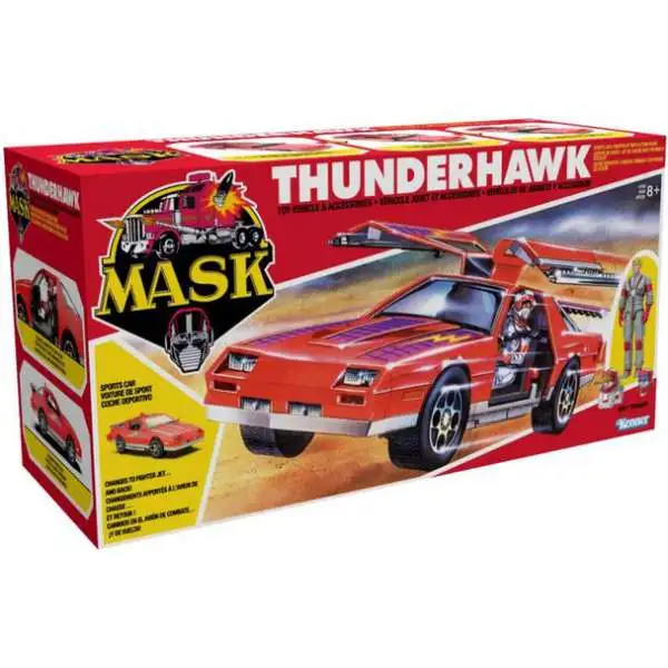 MASK Thunderhawk with Matt Trakker Transforming Vehicle & Action Figure