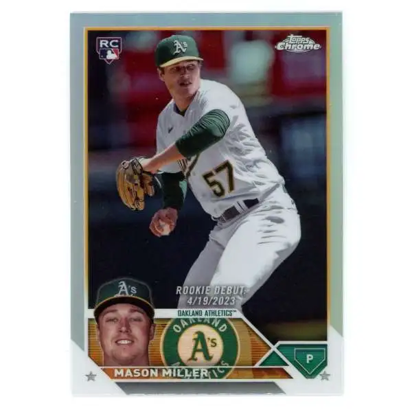 MLB 2023 Topps Chrome Update Refractor Mason Miller USC39 [Rookie]