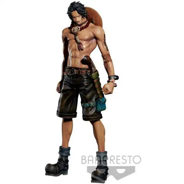 Figure One Piece World Collectable - Burst - Portgas D. Ace em