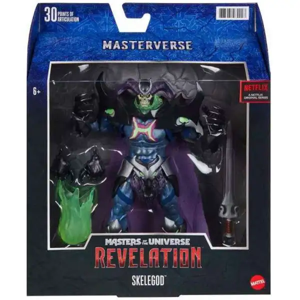 Masters of the Universe Revelation Masterverse Skelegod Deluxe Action Figure [Netflix]