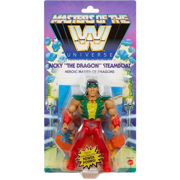 WWE Wrestling Masters of the WWE Universe Ricky "The Dragon" Steamboat Exclusive Action Figure