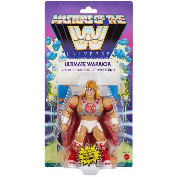 WWE Wrestling Masters of the WWE Universe Ultimate Warrior Exclusive Action Figure [Red & White]