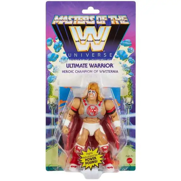 WWE Wrestling Masters of the WWE Universe Ultimate Warrior Exclusive Action Figure [Red & White, Damaged Package]