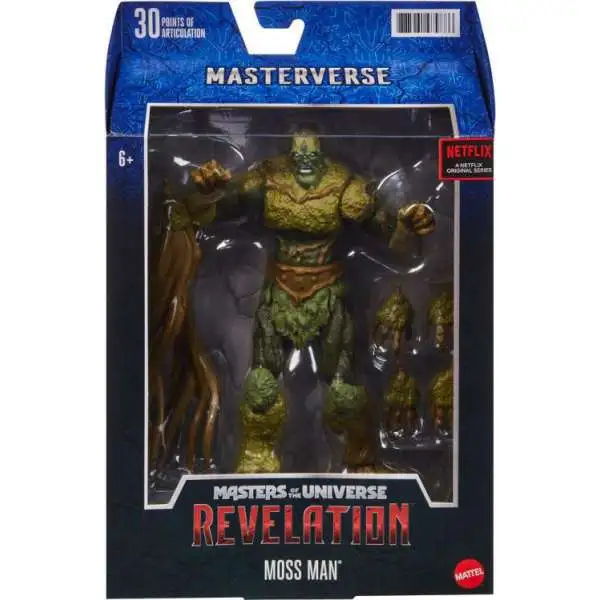 Masters of the Universe Revelation Masterverse Wave 1 Moss Man Action Figure [Netflix, Classic]