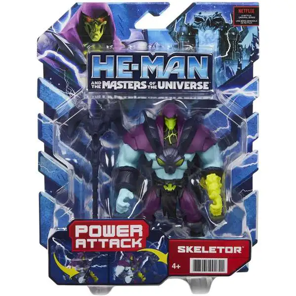 He-Man and the Masters of the Universe Revelation Power Attack Skeletor Action Figure