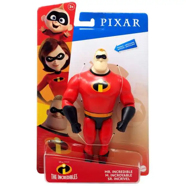 Disney / Pixar Mr. Incredible Action Figure [Damaged Package]