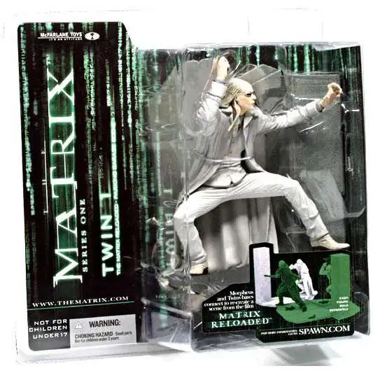 McFarlane Toys The Matrix Matrix Reloaded Series 1 Twin 1 Action