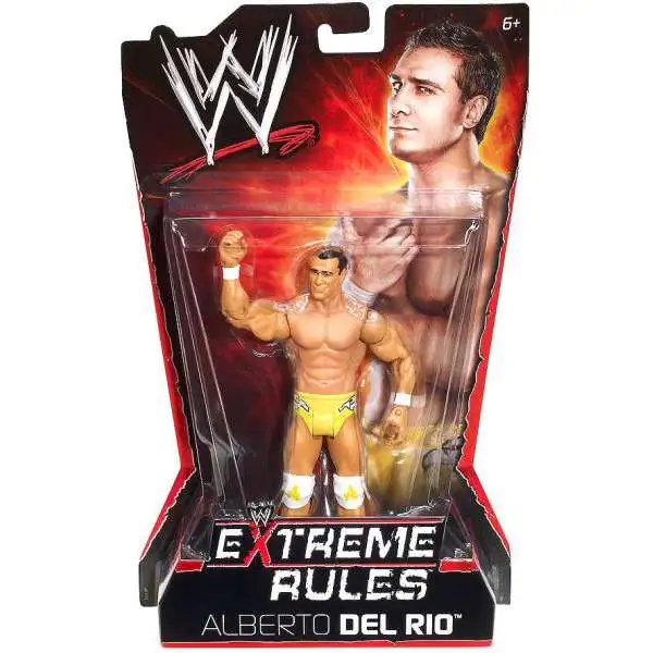 WWE Wrestling Extreme Rules Alberto Del Rio Action Figure [Damaged Package]