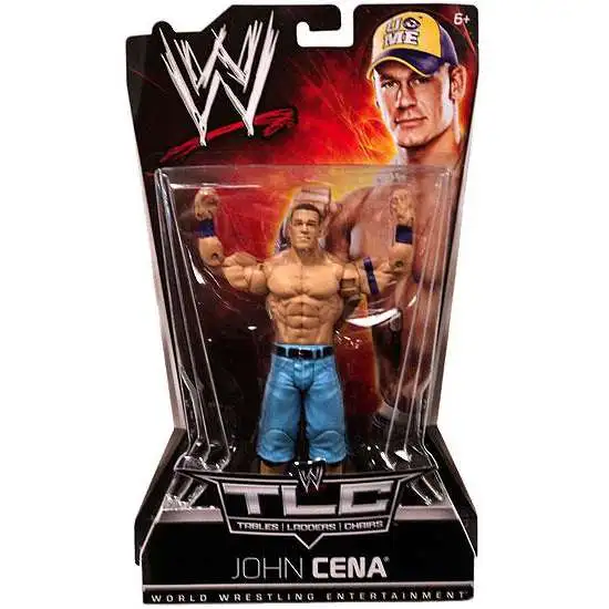 WWE Wrestling Pay Per View Series 8 TLC Tables, Ladders, Chairs John Cena Action Figure