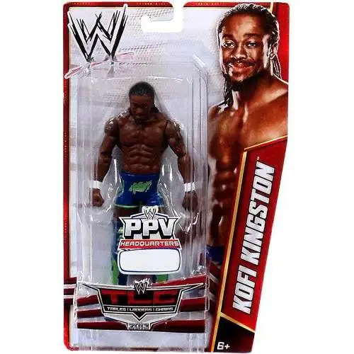 WWE Wrestling Pay Per View TLC 2013 Kofi Kingston Exclusive Action Figure [Damaged Package]