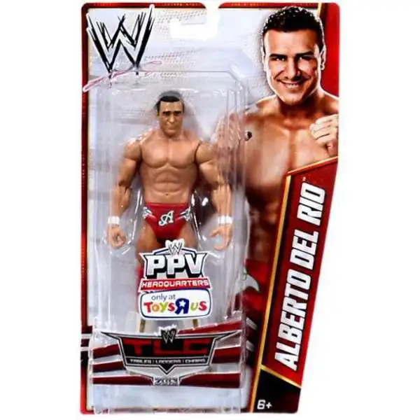 WWE Wrestling Pay Per View TLC 2013 Alberto Del Rio Exclusive Action Figure
