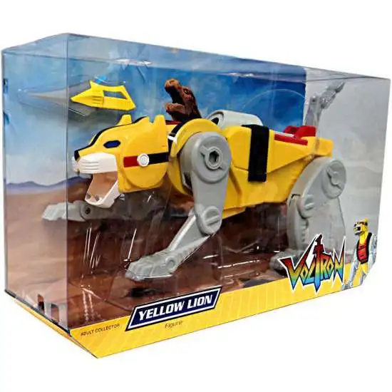 Voltron Club Lion Force Yellow Lion Exclusive Action Figure