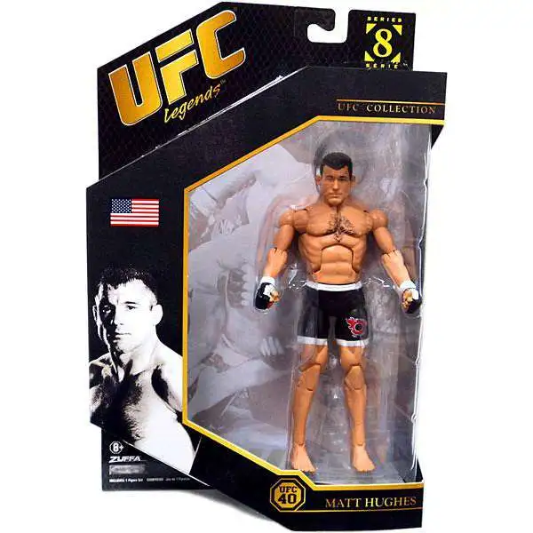 UFC Collection Series 8 Matt Hughes Action Figure [UFC 40, Legends]
