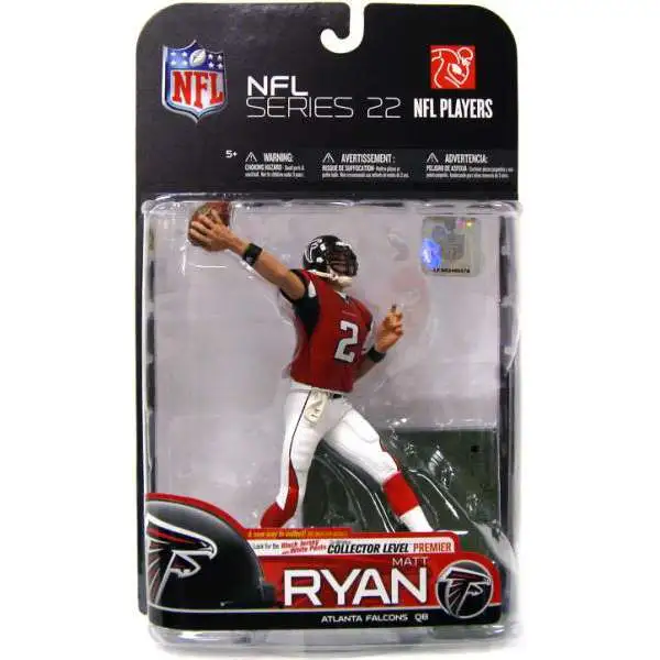 McFarlane Toys NFL Atlanta Falcons Sports Picks Football Series 22 Matt Ryan Action Figure [Red Jersey, Damaged Package]