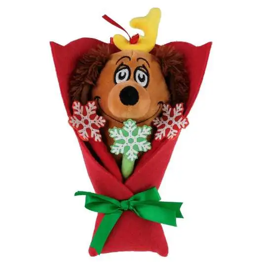 Dr. Seuss How the Grinch Stole Christmas Max 10-Inch Plush Bouquet Single Pack