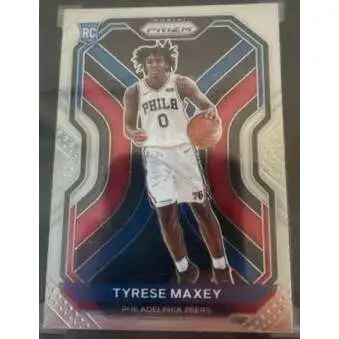 NBA 2020 Prizm Basketball Base Tyrese Maxey #256 [Rookie]