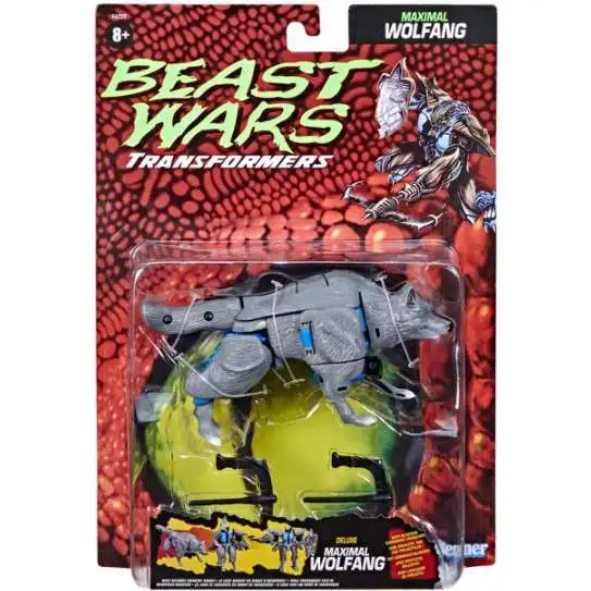 Transformers Beast Wars Maximal Wolfang Exclusive Deluxe Action Figure
