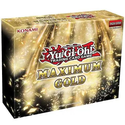 YuGiOh Maximum Gold MINI Box [4 Booster Packs]