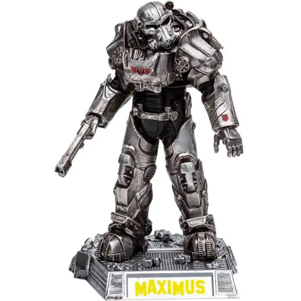 McFarlane Toys Fallout Movie Maniacs Maximus 6-Inch Posed Figure [Damaged Package]