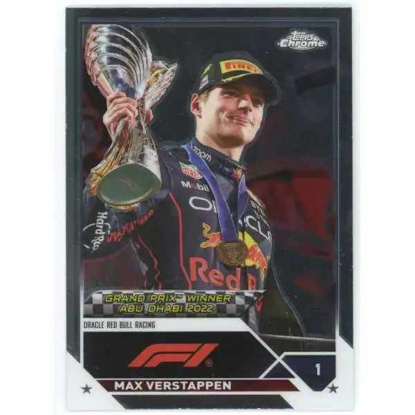 F1 2023 Topps Chrome Formula 1 Max Verstappen #165