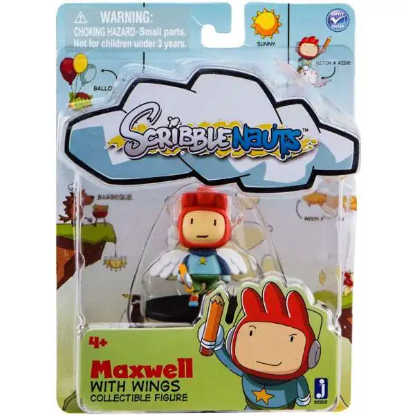 Scribblenauts Maxwell 2-Inch Mini Figure [With Wings]