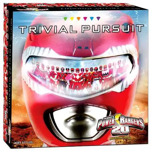 Power Rangers 20th Anniversary Edition Trivial Pursuit Board Game