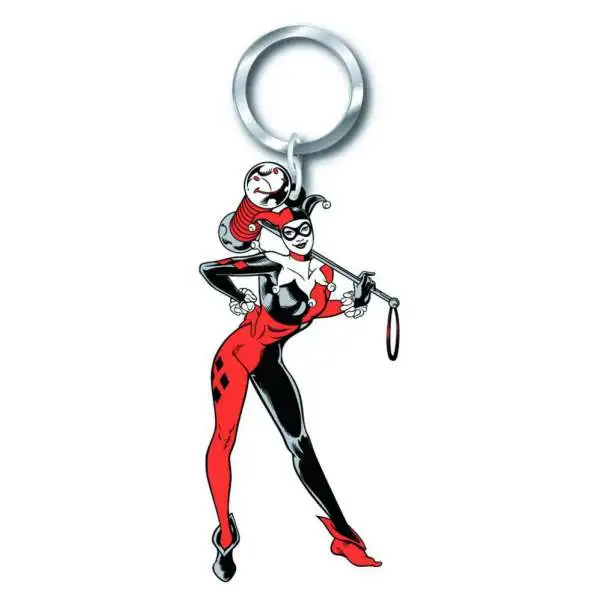 DC Batman Soft Touch Harley Quinn Keychain