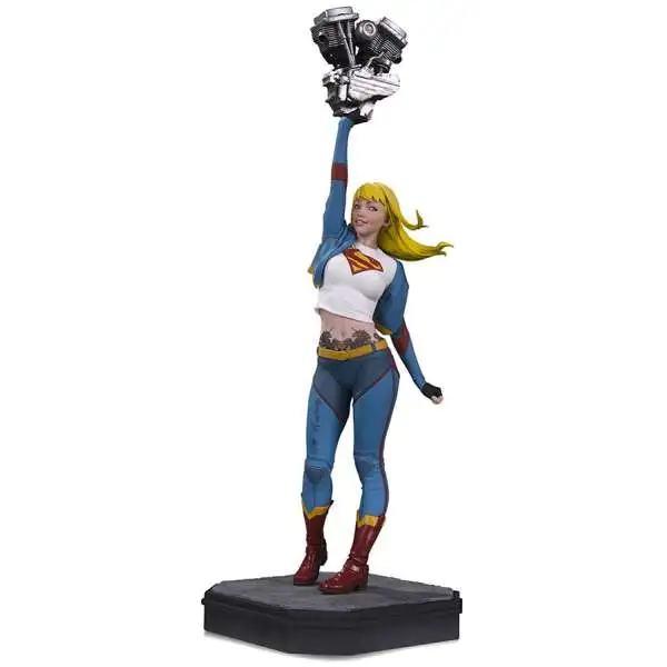 DC Gotham City Garage Supergirl Statue