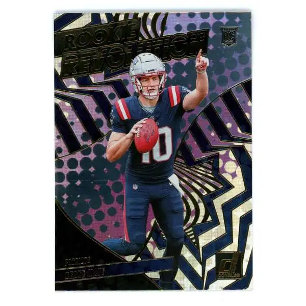 NFL 2024 Panini Donruss Football Revolution Drake Maye #18 [Rookie]