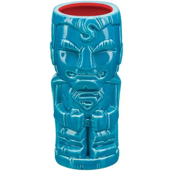 DC Geeki Tiki Superman 7-Inch Tiki Glass