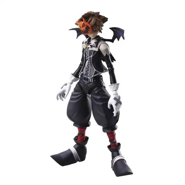 Disney Kingdom Hearts II Bring Arts Sora Action Figure [Halloween Town Version]
