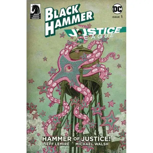 Dark Horse / DC Comics Black Hammer Justice League #1 of 5 Hammer of Justice Comic Book [Yuko Shimizu Variant Cover]