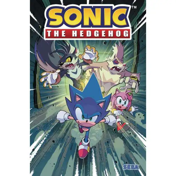 IDW Sonic The Hedgehog Infection Trade Paperback Comic Book Volume 4