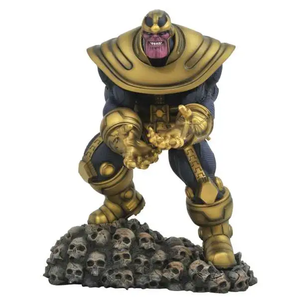 Marvel Gallery Thanos 9-Inch PVC Figure Statue [Comic Version, Damaged Package]