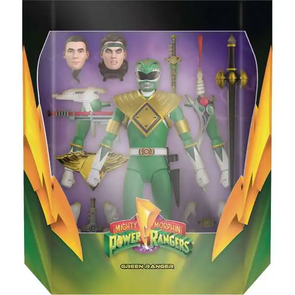 Power Rangers Ultimates Green Ranger Action Figure [Mighty Morphin']