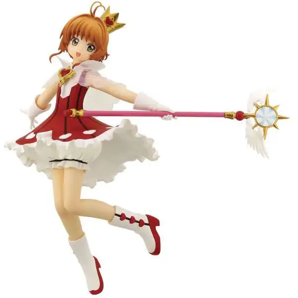 CardCaptor Sakura Clear Card Sakura Kinomoto 7.5-Inch Collectible PVC Figure [Rocket Beat] (Pre-Order ships May)