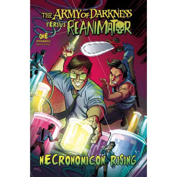 Dynamite Entertainment Army of Darkness versus Reanimator: Necronomicon Rising #1 Comic Book [Cover A (Tony Fleecs)] (Pre-Order ships September)