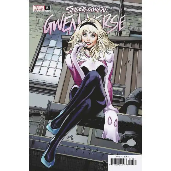 Marvel Spider-Gwen: Gwenverse #5 of 5 Comic Book [Greg Land Homage Variant]