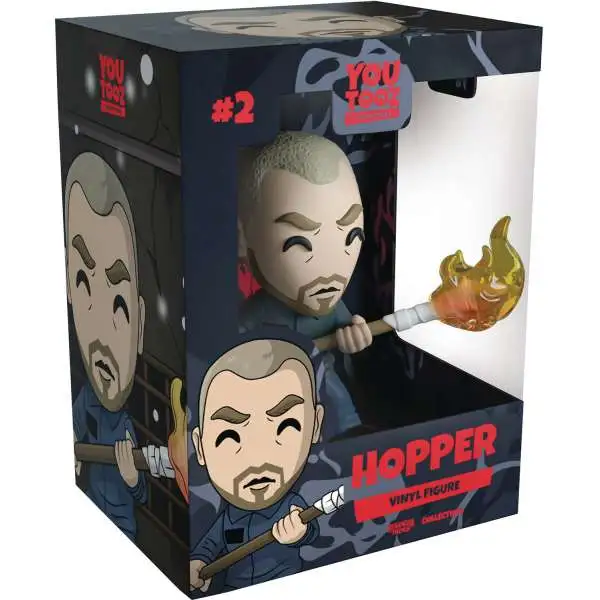 Stranger Things Jim Hopper 4.4-Inch Vinyl Figure