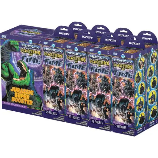 DC HeroClix Masters of Time Booster Brick [10 Packs]