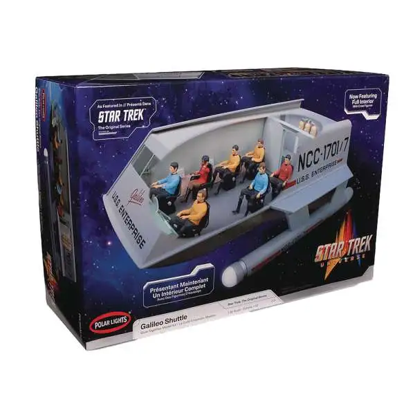 Star Trek The Original Series Galileo Shuttlecraft with Interior Model Kit