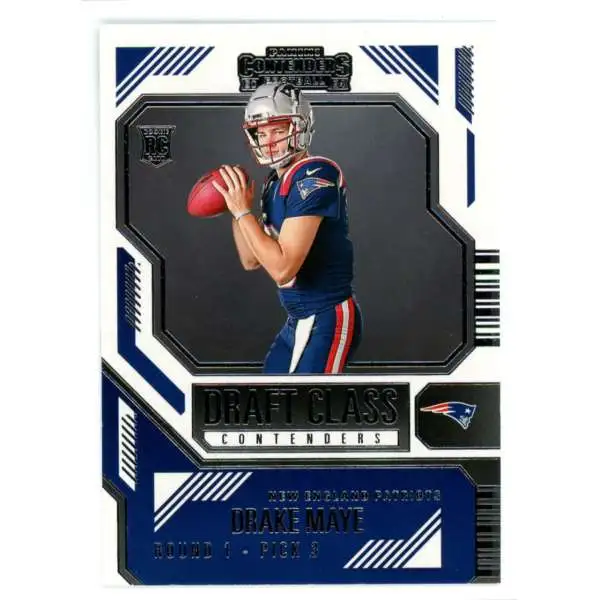 NFL 2024 Panini Contenders Football Draft Class Contenders Drake Maye #3 [Rookie]